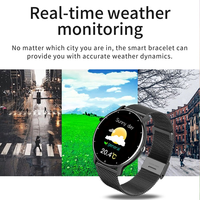Waterproof fitness watch